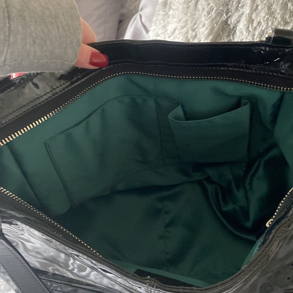 Beautiful Patent Leather bag. Only used twice for weddings. Gorgeous! - Picture 3 of 4